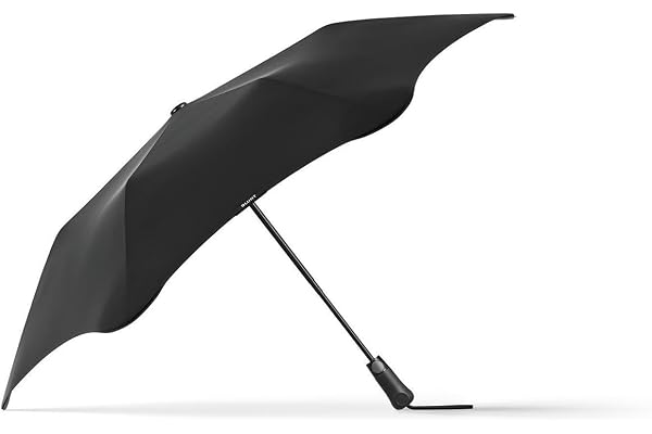 BLUNT Metro - Parapluie et Parapluie Tempête - Pliable et Résistant au Vent jusqu'à 115 km/h - Ouverture Automatique - Léger et Durable - Ø 100 cm - Noir Encre