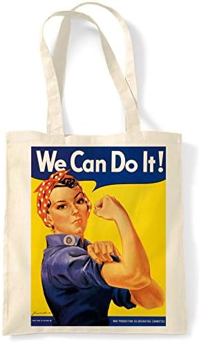 We Can Do It, Rosie The Riveter, Retro Shopping Bag