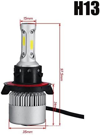 H11 LED headlamp bulb IP68 protection class 50-80w 6500K 8000LM lumens aurora High temperature 2 year warranty , H13/9008