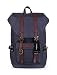 Produktbild Lixada Rucksack Vintage Laptop Wasserdicht Reiserucksack Studenten Passt 15 Zoll Laptop