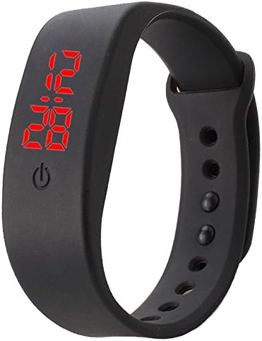 Viesn Fashion Sports Watch Unisex Sport Duhre Digital Watches Silicone LED Digital Display Design