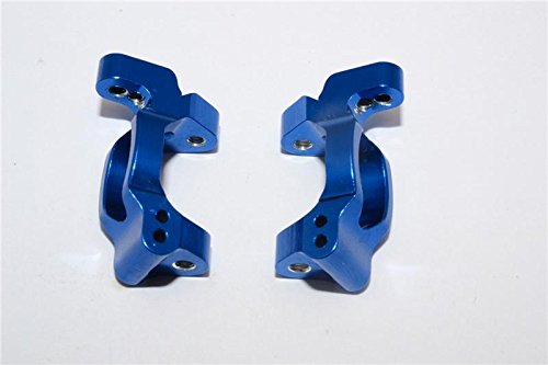 GPM Aluminum C-Hub Upgrade For Traxxas LaTrax | Silver Replacement Parts For Rally/SST/Teton