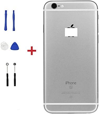 New Replacement Back Battery Metal Housing Case Cover for iPhone 6s All Colours (Silver)