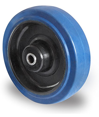 1 Satz Blue Wheels Lenkrollen 100mm Lenk/FS - 4