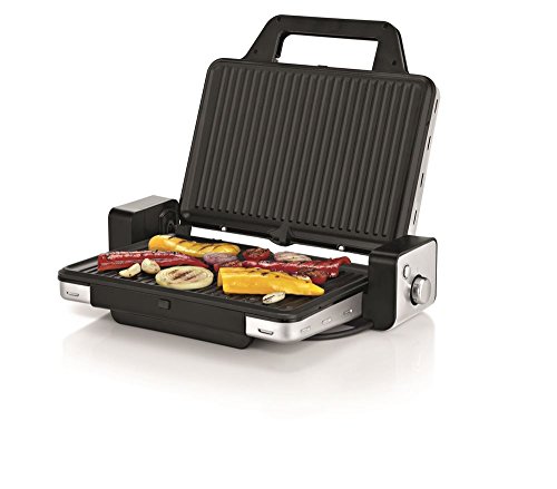 WMF LONO Kontaktgrill 2-in-1, Tischgrill, spülmaschinenfeste Grillplatten, 2100 W, cromargan matt/silber - 15
