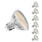 ★ Energiesparend - Mit einer Leistung von 5W ersetzt diese warmweiße LED eine 50W-Halogen-Lampe, dabei sparen Sie über 80% an Stromkosten