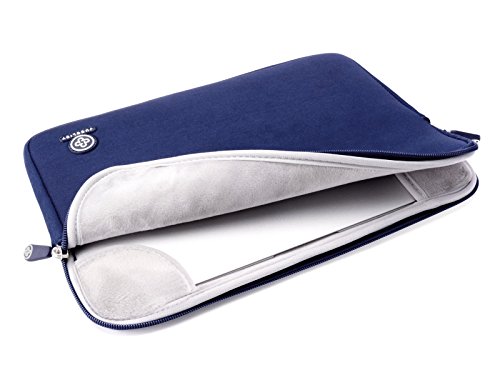 JUBELIST Element Sleeve Tasche Hülle aus Neopren passgenau für das neue Apple Macbook 12 “ Zoll (blau) - 2