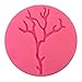 Produktbild fundiy Halloween Horror Serie Fledermäuse Spider Ast Silikon Fondant Sugarcraft Kuchen rund Formen Dekorationen Diameter 5.6cm,Thickness 1 cm Tree Branch Shape