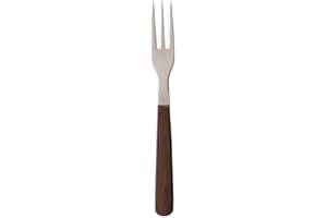 Villeroy & Boch Texas Fourchette à Steak/Pizza, 20 cm, Acier Inoxydable/Noyer, Métal, 200mm