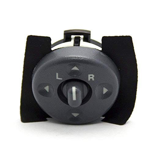 SNOWINSPRING Auto Electric rearview mirror control switch Rear view mirror remote control switch for 1994-2004 GM GMC Chevrolet SUV truck 15009690 19209371 901-000