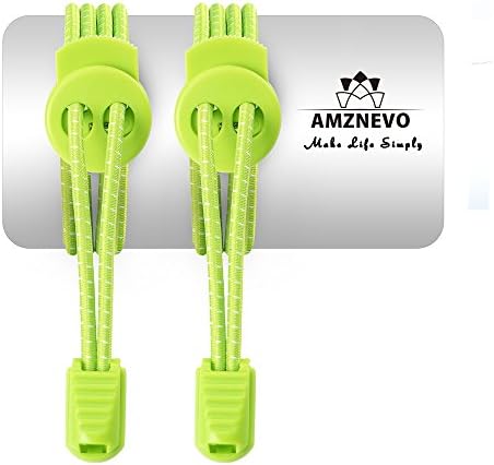 Amznevo Casual Elastic No Tie Lock Shoelaces for Kids And Adults, Specially Designed Boots Sneakers Laces, Cool Gift to Basketball Jogger Hiking Sport Fan