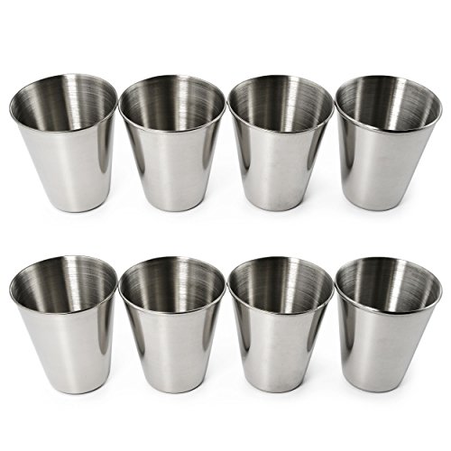 Ganzoo - Set di 8 bicchierini 