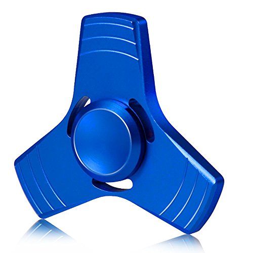 Fidget Hand Spinner, Samione Fidget Hand Spinner Fidget Toys Hand Spinner Finger Spielzeug für Kinder und Erwachsene Spielzeug Geschenke (Blau)