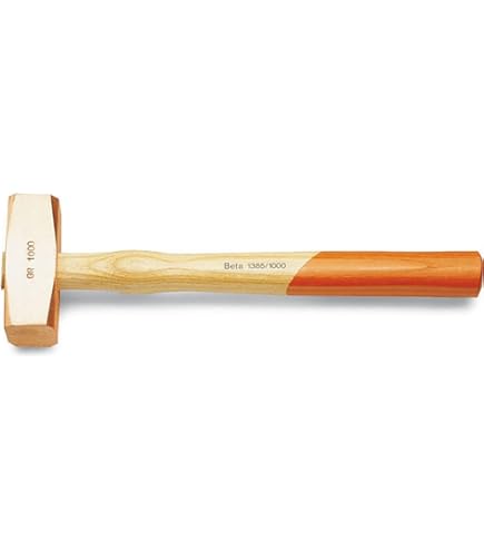 Massette carrée en cuivre GEDORE ROTBAND-PLUS 1500 g - Bricolage