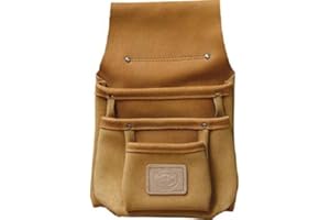 Leather Nail & Tool Pouch - 3 Pockets - Connell of Sheffield