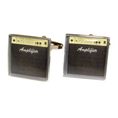 Preisvergleich Produktbild Manschettenknöpfe Gitarre Verstärker