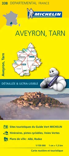 Carte Aveyron, Tarn Michelin Carte Aveyron, Tarn Michelin