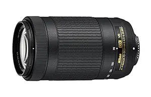 Nikon AF-P DX NIKKOR 70-300 mm f/4.5-6.3G ED VR Lens for DSLR Cameras (Black)