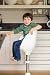 Brother Max Scoop Highchair (White)
