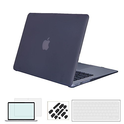 RYGOU Macbook Pro 13  H  lle 2016   4 in 1 Bundle  Hard Case mit Keyboard Cover Displayschutzfolie f  r neu ver  ffentlichte Macbook Pro 13 Zoll mit u