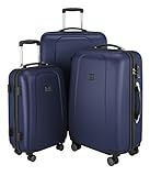 HAUPTSTADTKOFFER - Wedding - Set de 3 Valises rigides Bagage Trolley 4 roues