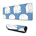 Produktbild Soft Gaming Mouse Pad Large Mod Baby Sleepy Elephants Blue Non-Slip Rubber Base Soft Computer Keyboard Mice Mat