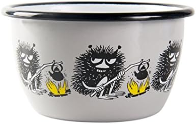 The Moomins Stinky 300ml Enamel Bowl