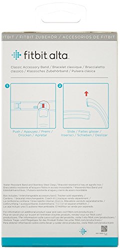 Fitbit Unisex Wechselarmband Alta Classic für Fitbit Unisex Armbanduhr Alta - 11