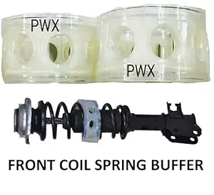 PWX Baleno Old Swift Dzire Ertiga Suspension TPU Coil Spring Buffer For Increasing Car Height - 2 Pieces (Front)