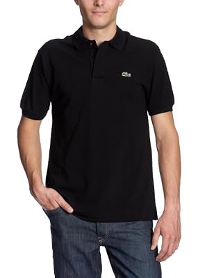 Lacoste L1212 - 00 - Polo Homme - Noir (Noir) FR : Medium (Taille Fabricant : 4)