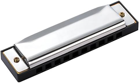 Uarter Standard 10 Hole Harmonica Diatonic Harmonica Bruce Harmonica with Tone Mark, Perfect for Kids and Adults