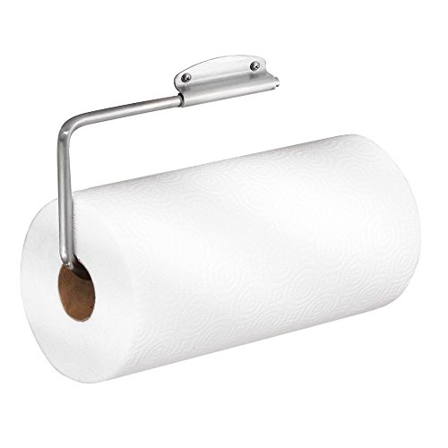 InterDesign 39370EU Küchenrollenhalter mit Drehgelenk, Wandbefestigung, edelstahl gebürstet - 3