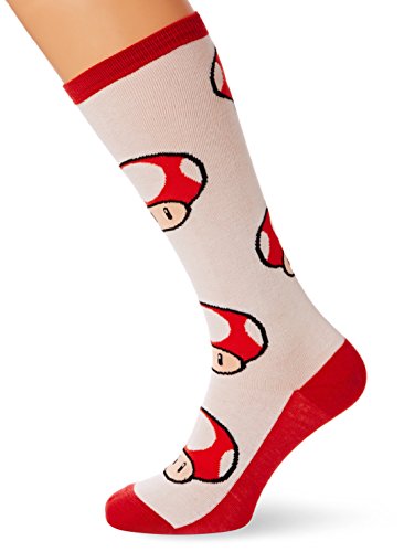 Preisvergleich Produktbild Nintendo Socken - Mushroom, rot