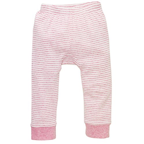 Sense Organics Baby Girls Bright Striped Trouser, Pink - Rosa (pink marl stripes ESS 790016), 0-3 Months (Manufacturer Size:56 cm)