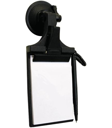 Tableau à Pinces Pour Voiture Mobi Lock - Bloc-Notes Tableau De Bord Avec Porte-Stylo Et Support Flexible