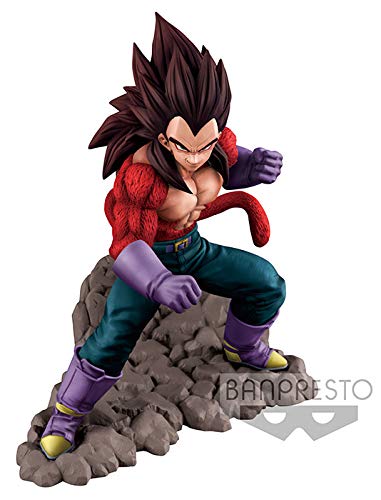 Bandai- Dragon Ball GT Estatua Super Saiyan Vegeta, (BANP82653)