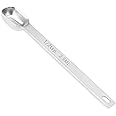 1/2 Teaspoon Stainless Steel Single Measuring Spoon 2.5 ml Teaspoon Rectangular Individual Measuring Spoons (1/2Tsp | 2.5 ML | 2.5 cc | 1/2 Tablespoon)