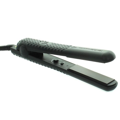 HerStyler SuperStyler Onix cerámica plancha, plancha de pelo con ajustable de la temperatura hasta 500 º f para todo cabello tipos, 1,25 pulgadas, negro