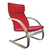 Produktbild Relaxsessel Luanda 41, Farbe: Rot - Abmessungen: 95 - 67 - 78 cm (H - B - T)