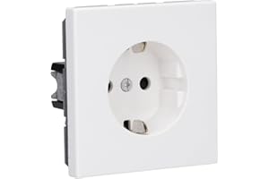 Jung Prise Schuko 16 A 250 V avec protection de contact série LS Blanc alpin 1 pièce LS 1520 KI WW
