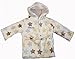 Personalised Embroidered 0-6 months Baby Boy's Bath Robe Dressing Gown House Coat with name Blue Star.