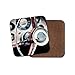 Produktbild Vintage Auto Lenkrad Untersetzer - Retro Driving Racing Herren Cool Geschenk #12390