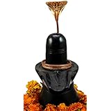 4.5 Inch Black Marble Shiva Lingam Shivling