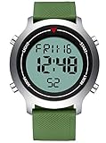 Herren Uhren Männer Multifunktions Digital Wasserdichte Sport Uhr Militär Chronograph Alarm Tag Datum Kalender LED Mode Coole Casual Schockresistente Uhren für Männer Jugendliche Kinder