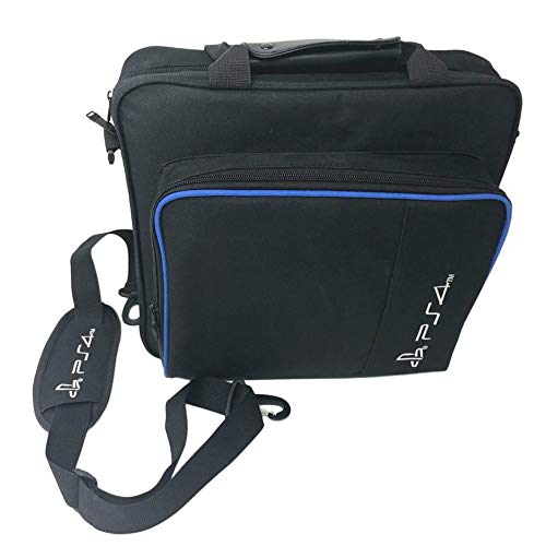 Preisvergleich Produktbild Nowakk Spielkonsole Aufbewahrungstasche Spielkonsole Aufbewahrungstasche Shock Proof Wasserdichte Reise Handtasche Schultertasche für PS4 Pro Konsole Zubehör Tragetasche