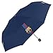 Produktbild Perletti Taschenschirm / Minischirm / Regenschirm FCB Barcelona - winddicht und kompakt - Manuell - Blau