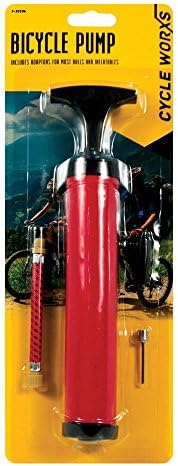 Dios High Pressure Portable Bicycle Hand Pump handy Light Weight Power-full Air Pressure Will Fit Most Bicycles Tyres (Red)