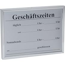 Suchergebnis auf Amazon.de für: öffnungszeiten schild