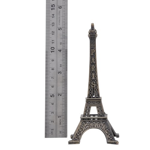 Primeshop-Metall Paris Eiffelturm Statue Souvenir Decoration15cm - 2