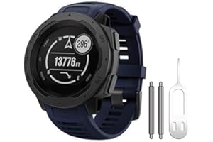 NotoCity Kompatibel mit Armband Garmin Instinct Silikon Ersatzband für Instinct Unisex